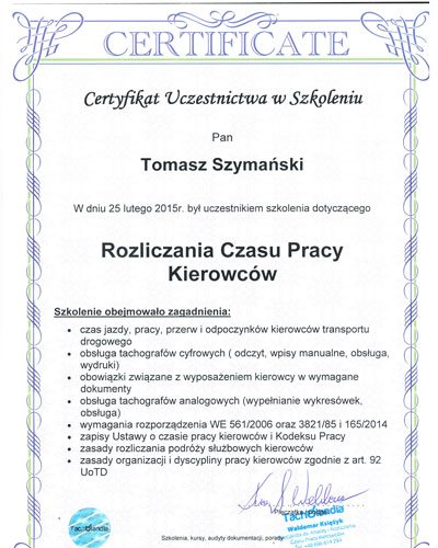 Certyfikat 01